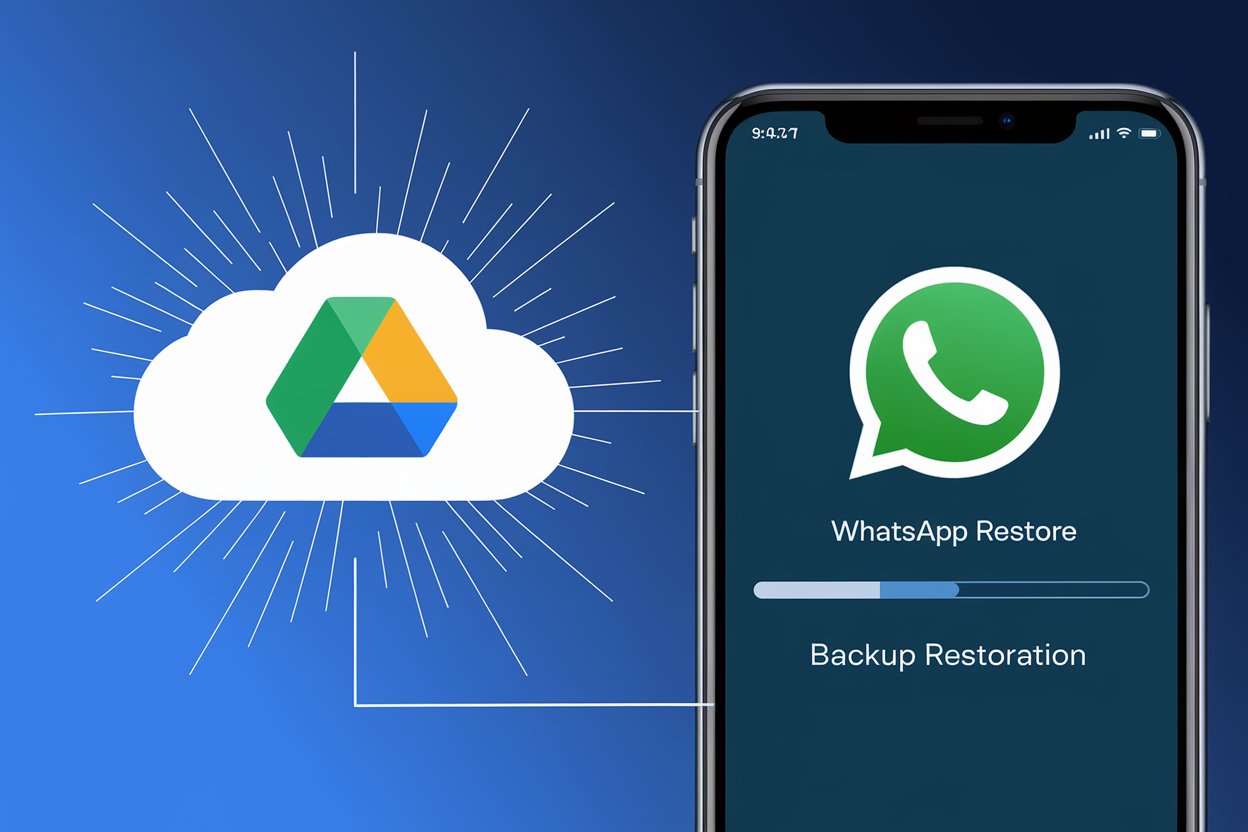 Restore WhatsApp messages from Google Drive backup - Step-by-step Hindi guide